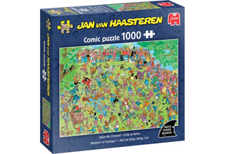 Seize the Cheese! Jan van Haasteren 1000 brikker