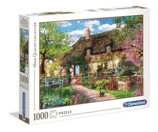 Clementoni 1000 brikker puslespil - Old Cottage