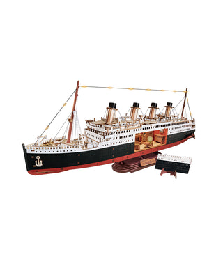 1912 · Eternal Atlantic Voyager 433 brikker 3D-puslespil Skib med lys fra Robotime