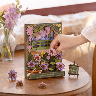 Glitzernde Seerose 3D-Puzzle 237 Teile von Robotime