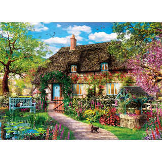 Clementoni 1000 brikker puslespil - Old Cottage