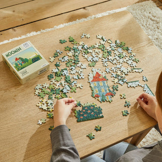Mumin-Puzzle, grün, 200 Teile 