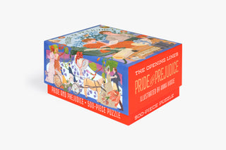 Pride & Prejudice Opening Lines puslespil med 500 brikker | Jane Austen