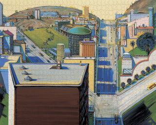 Valley Streets 1000-Teile-Puzzle von Pomegranate