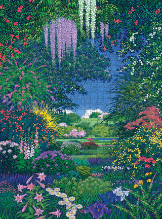 Hiroo Isono: Full Bloom puslespil 1000 brikker fra Pomegranate
