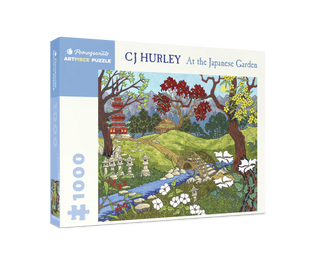 Im japanischen Garten: 1000-teiliges Puzzle von Granatapfel