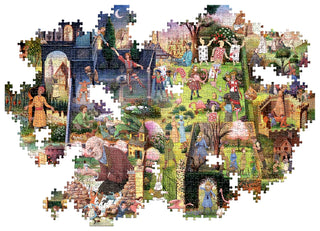 A Book Lover's Garden 1000 Teile Puzzle von Laurence King