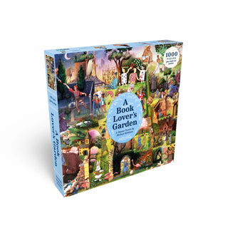 A Book Lover's Garden 1000 Teile Puzzle von Laurence King