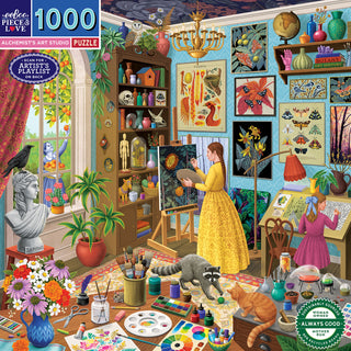 Alchemist's Art Studio eeBoo 1000 brikker puslespil