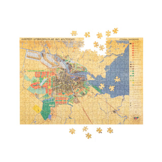 Amsterdam 540 piece puzzle from Architoys