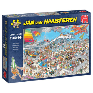 At The Beach! Jan van Haasteren 1500 brikker puslespil