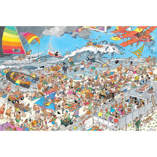 At The Beach! Jan van Haasteren 1500 brikker puslespil