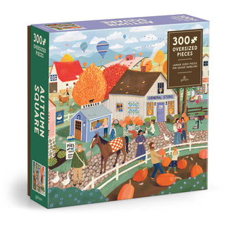 Autumn Square 300 brikker efterårspuslespil fra Galison