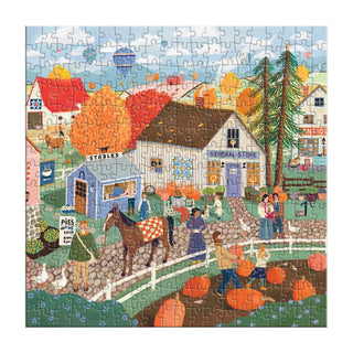 Autumn Square 300 brikker efterårspuslespil fra Galison