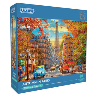 Autumn in Paris 1000 piece puzzle from Gibson 