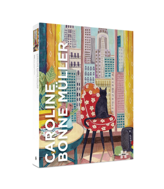 Black Cat in New York Window 1000 brikker puslespil fra Pomegranate