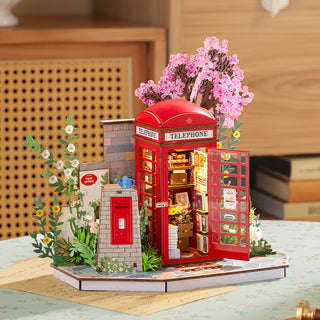 Blossom Book Booth 3D-Puzzle 116 Teile von Robotime