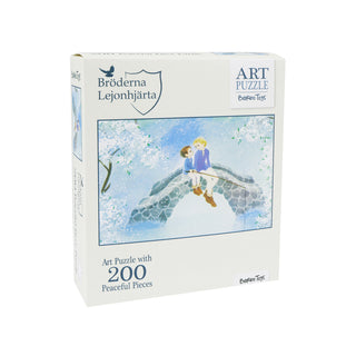 Brødrene Løvehjerte puslespil 200 brikker Art Puzzle fra Barbo Toys