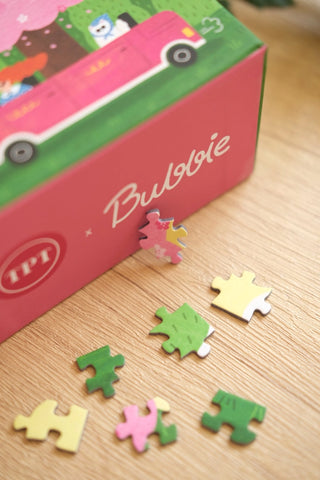 Bubbie Blooming Drive minipuslespil 196 brikker fra The Puzzle Theory