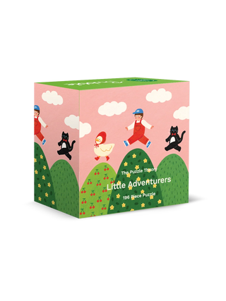 Bubbie Little Adventurers minipuslespil 196 brikker fra The Puzzle Theory