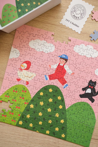Bubbie Little Adventurers minipuslespil 196 brikker fra The Puzzle Theory