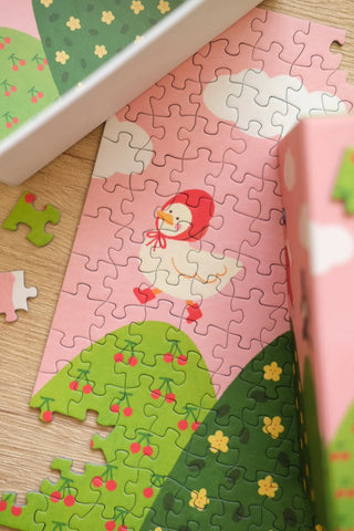 Bubbie Little Adventurers minipuslespil 196 brikker fra The Puzzle Theory