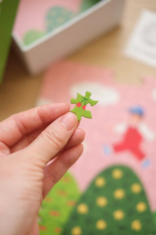 Bubbie Little Adventurers minipuslespil 196 brikker fra The Puzzle Theory