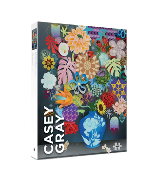 Casey Gray: Stillleben mit Blumen 1000 Teile Puzzle von Pomegranate