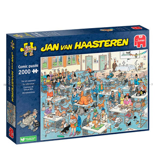 Jan van Haasteren 2000 Teile Puzzle Cat Pageantry