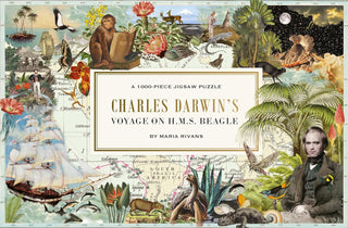 Charles Darwin's Voyage On H.M.S. Beagle puslespil med 1000 brikker