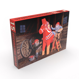 Dekorieren von Dalas, 500-teiliges Weihnachtspuzzle von Penny Puzzle