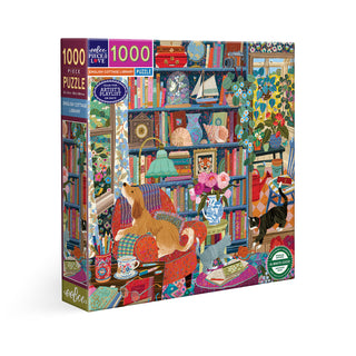 English Cottage Library eeBoo 1000 Teile Puzzle