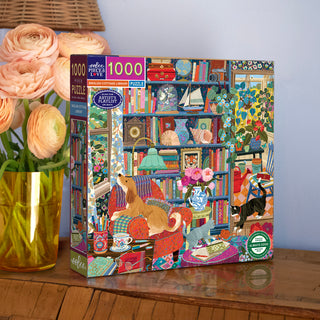 English Cottage Library eeBoo 1000 Teile Puzzle