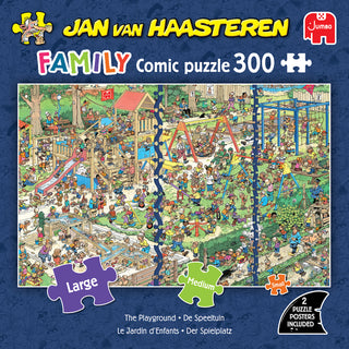 Family The Playground Jan van Haasteren 300 brikker puslespil