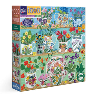 Blumenschrank eeBoo 1000-teiliges Puzzle 