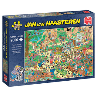 Flutterly Fabulous Jan van Haasteren 2000-teiliges Puzzle