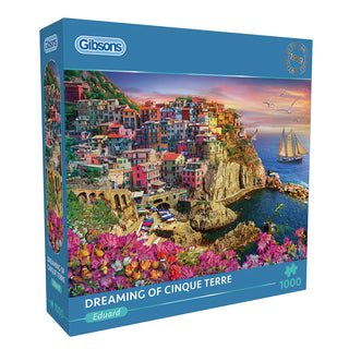 Gibson 1000 brikker puslespil - Dreaming of Cinque Terre