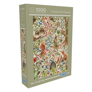 Woodland Wildlife 1000-teiliges Puzzle von Gibson