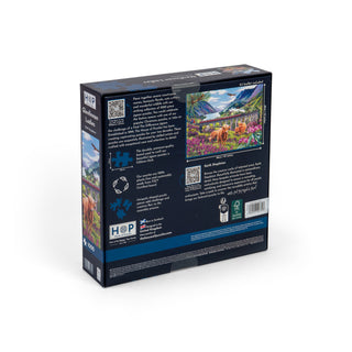Glenfinnan Ladies 1000 brikker puslespil fra House of Puzzles