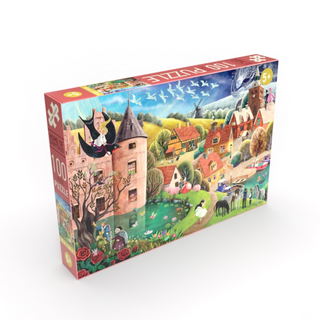 Home of Fairytales 100 XL Teile Kinderpuzzle +5 Jahre von Penny Puzzle 