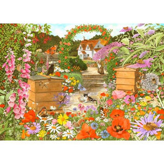 Bee Happy 1000 brikker puslespil fra House of Puzzles