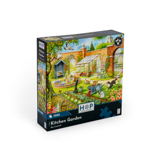 Küchengarten-Puzzle mit 1000 Teilen von House of Puzzles 