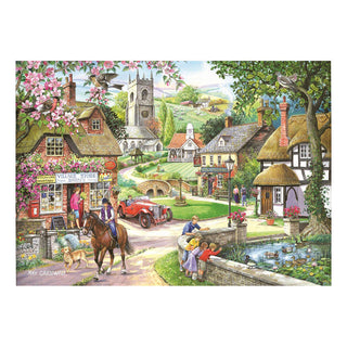 Feeding the Ducks 1000 brikker puslespil fra House of Puzzles