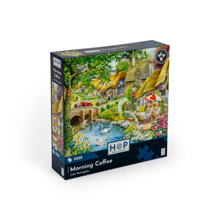 Morgenkaffee 1000-Teile-Puzzle von House of Puzzles 
