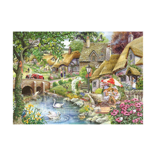 Morning Coffee 1000 piece puzzle from House of Puzzles 
