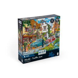 Verkehrsstau 1000-Teile-Puzzle von House of Puzzles 