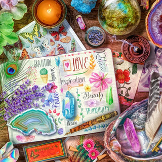 Happy Vibes 1000 brikker puslespil fra House of Puzzles.