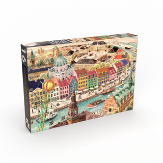 København puslespil Home of a King 1000 brikker fra Penny Puzzle