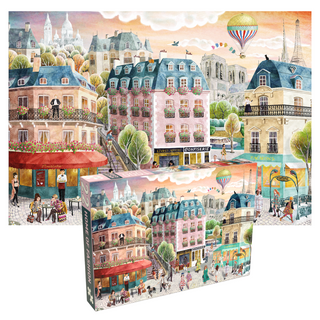 Home of Fashion 1000 brikker Paris-puslespil fra Penny Puzzle