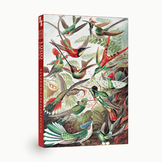 Hummingbirds 1000 brikker vintage puslespil fra Penny Puzzle